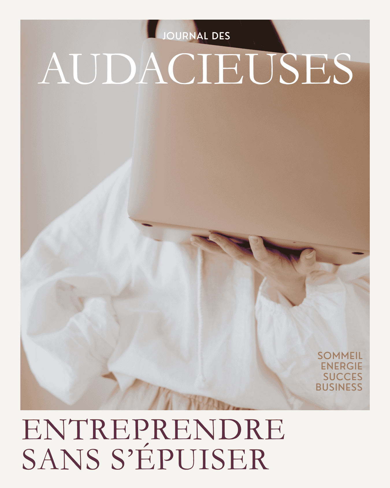 Entrepreneuse en expansion qui fait une pause pour observer son énergie et son sommeil - Les Audacieuses